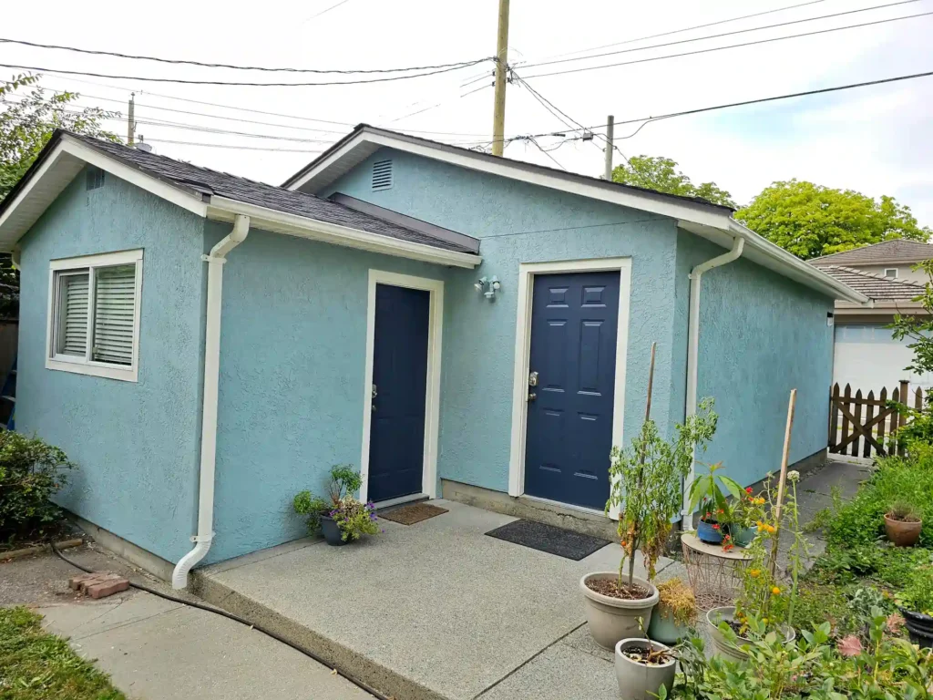 exterior house painting done