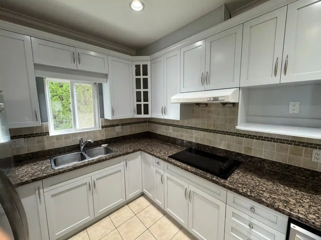 house interior kitchen painting work done